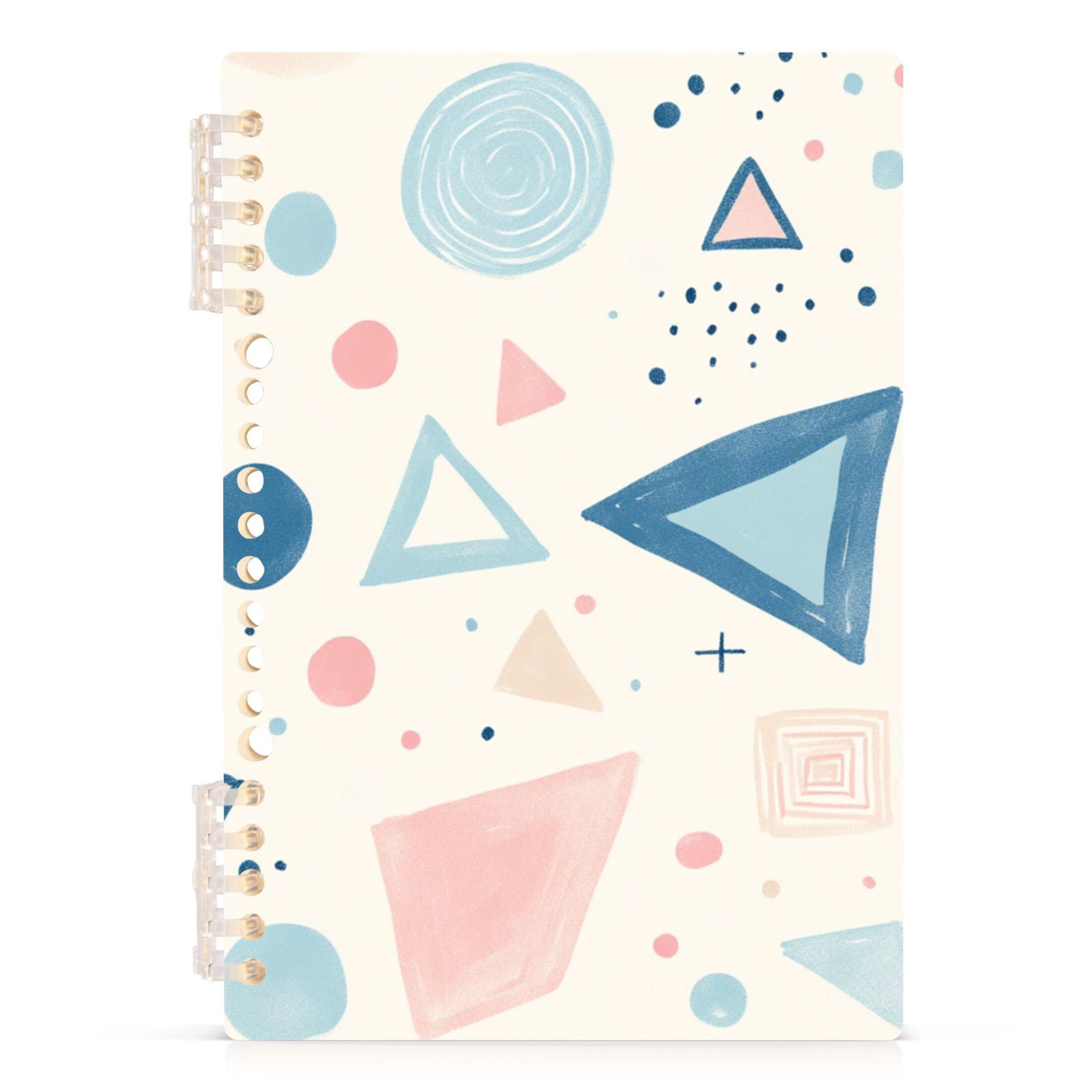 Digital Ruled Notebook Ckdifva Digital Illustration Dots A5 Ring Binder Notebook Journey Note ...