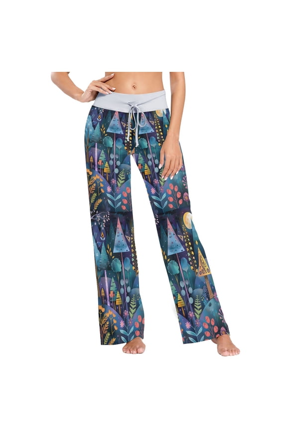 Fantasy Forest Womens Sleep Pajama Pants Waistband Lounge Sleepwear Pjs Sweatpants Yoga Pants