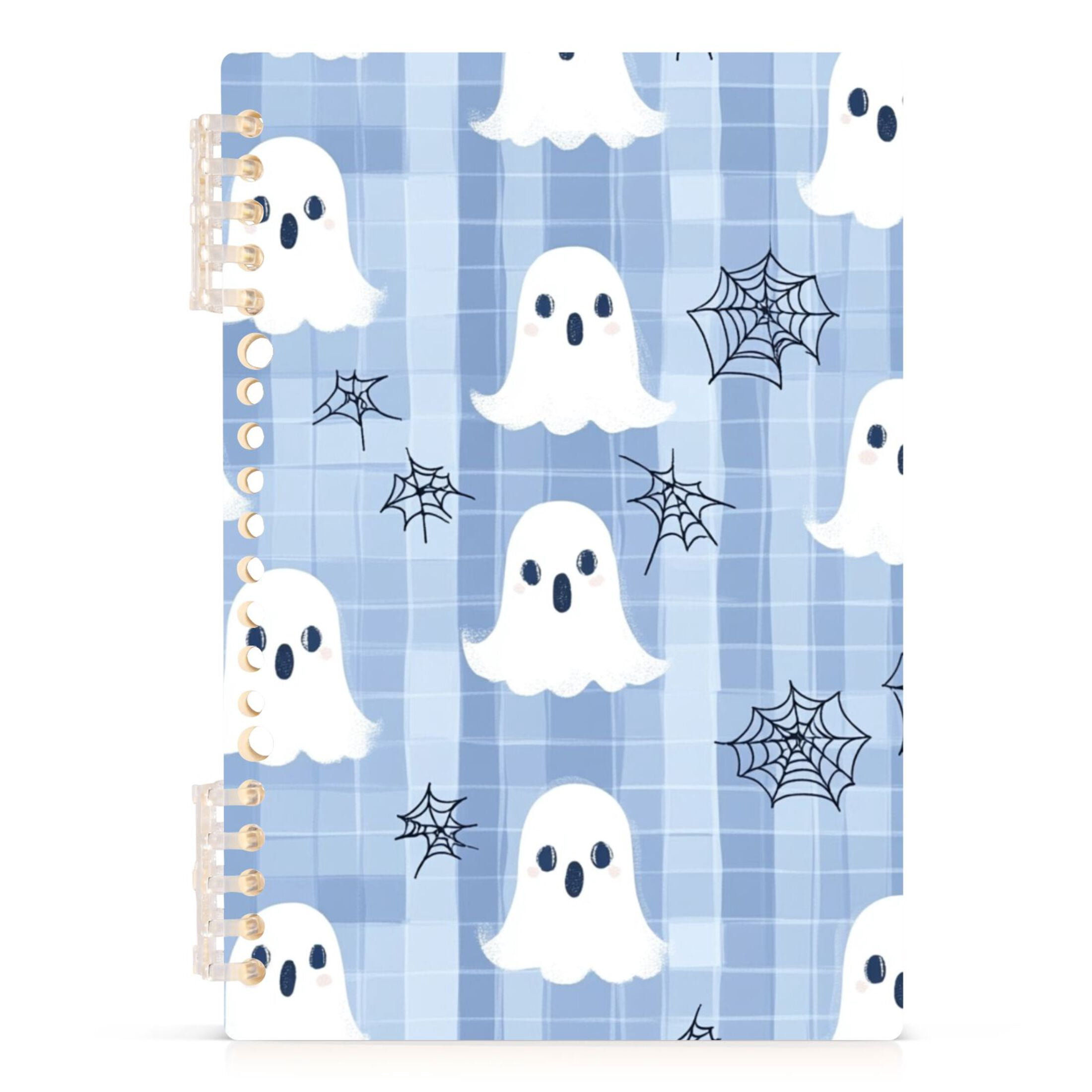 Ckdifva Halloween Ghosts Cute A5 Ring Binder Notebook Journey Note ...