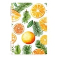 thumbnail image 1 of Ckdifva Lemon Orange Slices A5 Ring Binder Notebook Journey Note Diary College Ruled Study 60 Pages, 1 of 8