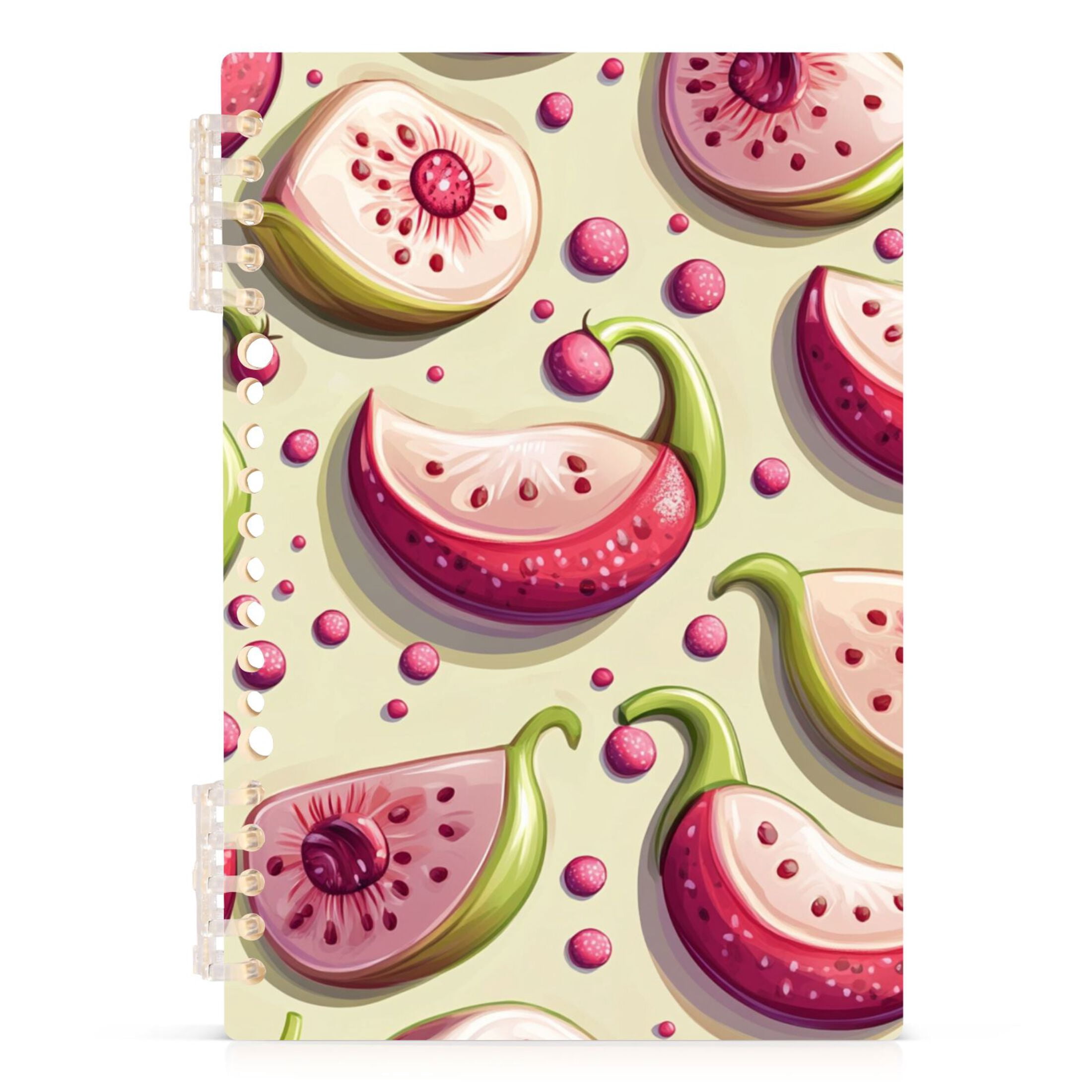 Ckdifva Mysterious Fruits A5 Ring Binder Notebook Journey Note Diary ...