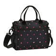 thumbnail image 1 of Ckdifva Pink Dots Cooler Bag Cooler Cooling Tote Lunch Bag Lunch Box Front Pocket with Shoulder Strap, 1 of 6