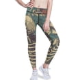 thumbnail image 1 of Ckdifva Skeleton on Chair Yoga Pants with Pockets for Women Workout Athletic Yoga Leggings, 1 of 7