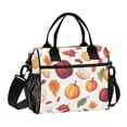 thumbnail image 1 of Ckdifva Thanks Giving and Vegetable Cooler Bag Cooler Cooling Tote Lunch Bag Lunch Box Front Pocket with Shoulder Strap, 1 of 6