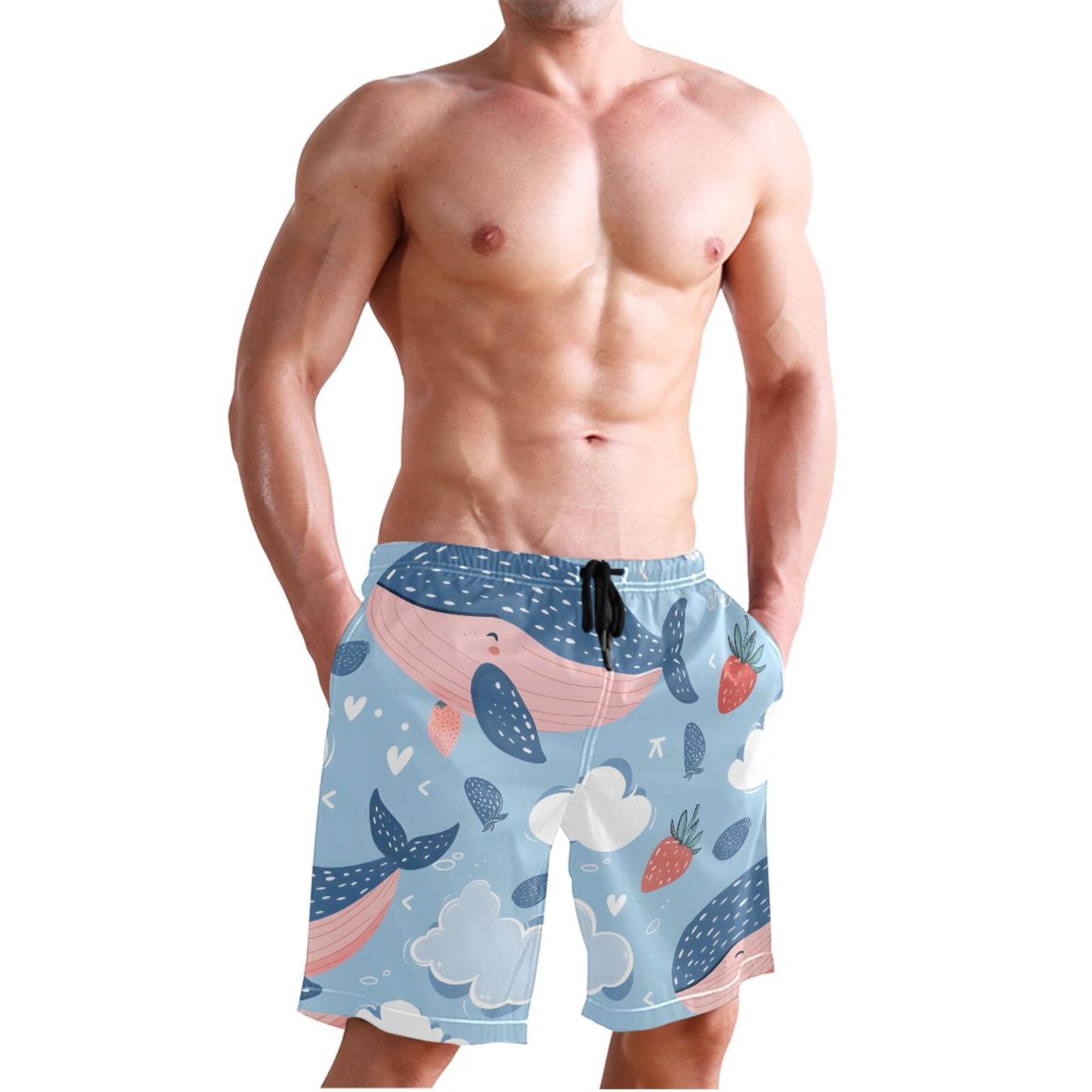 Swim Shorts Whale Pink main image 0