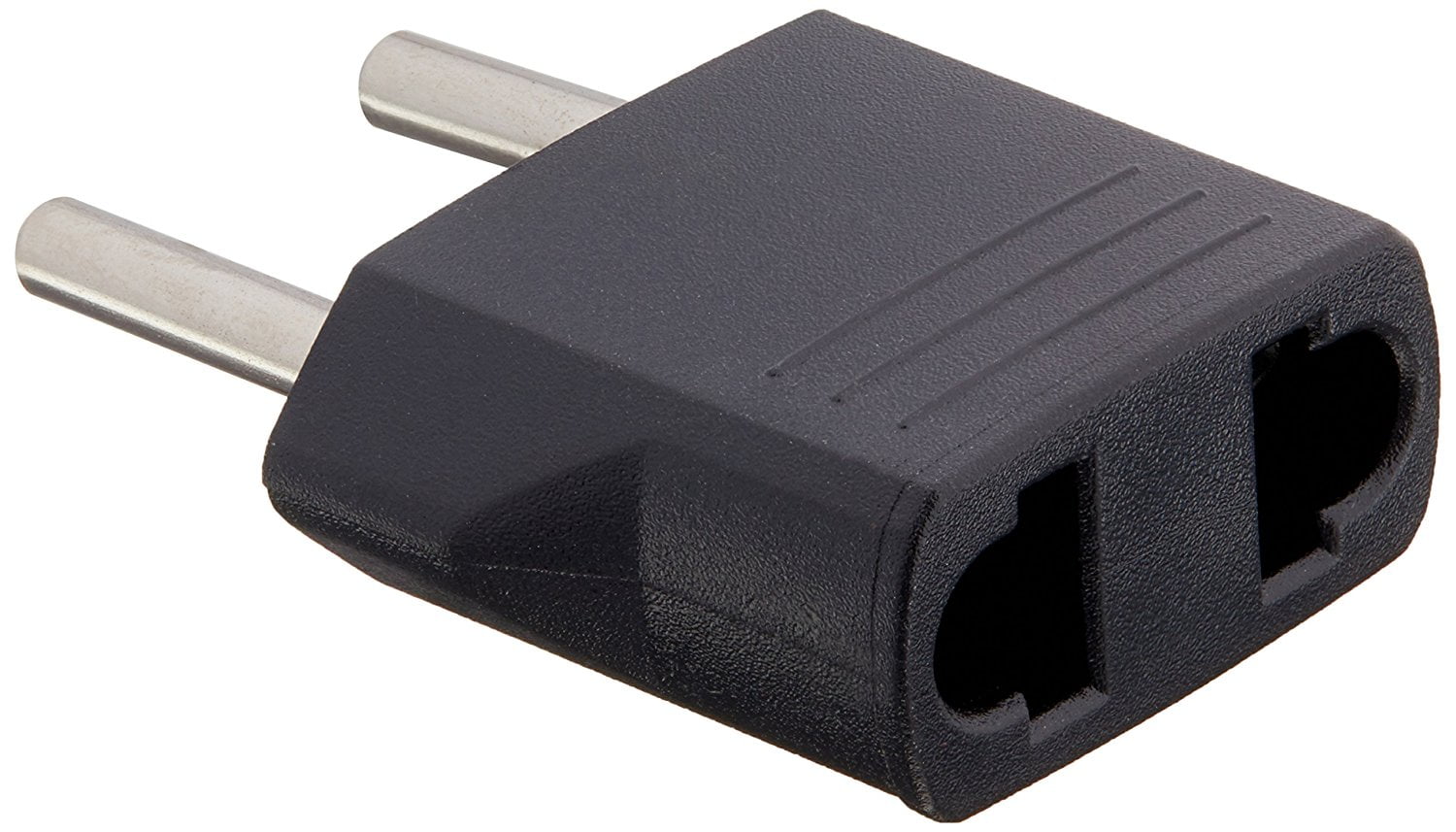Ckitze USA to Europe Travel Plug Adapter, Black - Walmart.com