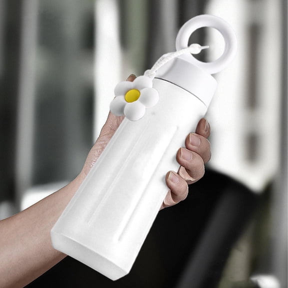 Ckraxd 316 Stainless Steel Insulated Cup Portable Water Bottle Vacuum Flask Travel Mug with Handle for Hot or Cold Drinks 20oz