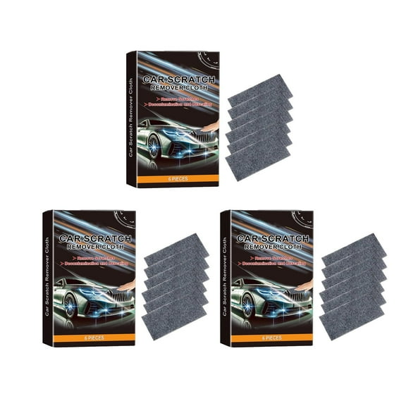 Ckraxd Auto Scratch Repair Cloth Car Scratch Remover Convenient Cleaning Wipes for Minor Scratches and Stains on Vehicle Paint