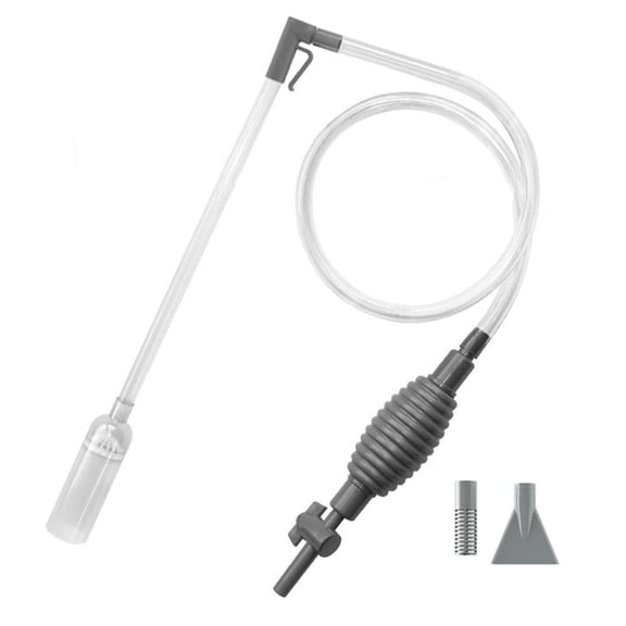Ckraxd Automatic Fish Tank Water Changer, Aquarium Siphon Pump, Turtle Tank Cleaner, Easy Maintenance Pumping Tube for Effortless Water Change and Debris Removal
