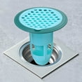 Ckraxd Bathroom Shower Filter Floor Deodorant Cover, Removable UShaped
