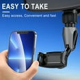thumbnail image 1 of Ckraxd Car Rearview Mirror Universal Clip Mount Holder Phone Stand for Navigation Multi-Function Use 360° Rotation Compatible with 3.5-7.2 inch Devices, 1 of 9