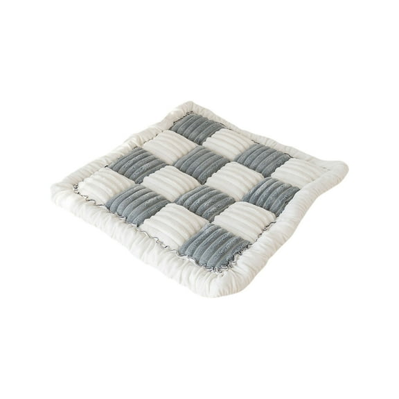 Ckraxd Cotton Chair Cushion Thickened Seat Pad for Dining, Office, and Outdoor Use - Comfortable and Durable, Machine Washable, 50x50cm