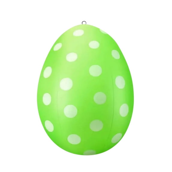 Ckraxd Easter Inflatable Eggs 50x32cm Hanging Decoration Plastic Spring Festival Festive Home Decor Ideal for Party Garden Living Room
