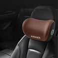 thumbnail image 1 of Ckraxd Ergonomic Memory Foam Car Neck Pillow for Comfortable Driving, Easy-to-Install Headrest Support for Pain Relief, 1 of 11