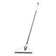 Ckraxd Floor Squeegee, Rubber Squeegee with Long Telescopic Handle for