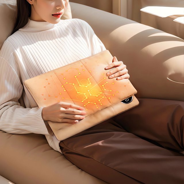 Ckraxd Graphene Hand Warmer Waterless Hot Water Bottle USB Hand Warmer