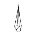 thumbnail image 1 of Ckraxd Handcrafted Cotton Rope Hanging Basket, Woven Net Home Decor for Indoor Outdoor Flower Pots, Adjustable Planter Holder for Plants, Succulents, and Vines, Boho Style, 1 of 6