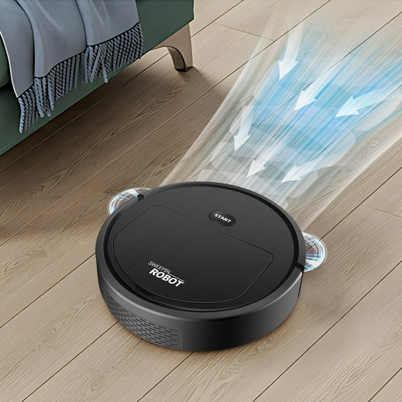 Ckraxd Intelligent Sweeping Robot | 3-in-1 Mop, Suction & Mopping | Smart Navigation | Powerful Cleaning for Hardwood, Tile & Carpet