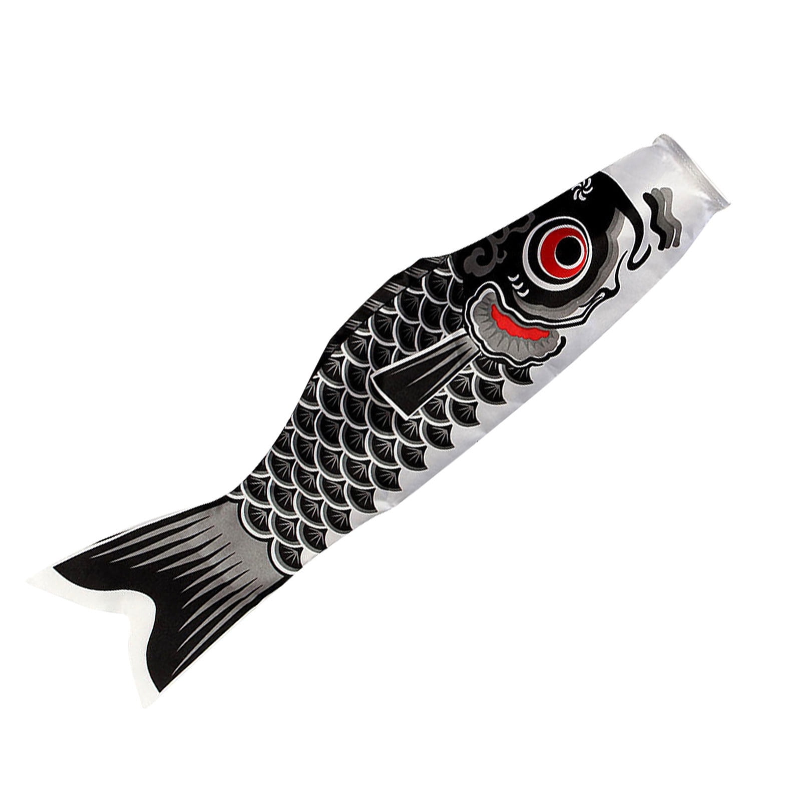 Ckraxd Japanese Fish Flag Set of 5 Colorful Windsock Streamers for
