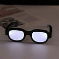 thumbnail image 1 of Ckraxd LED Luminous Glasses Light-Up Eyewear USB Rechargeable Sci-Fi Festival Accessory Perfect for Parties and Events, 1 of 1