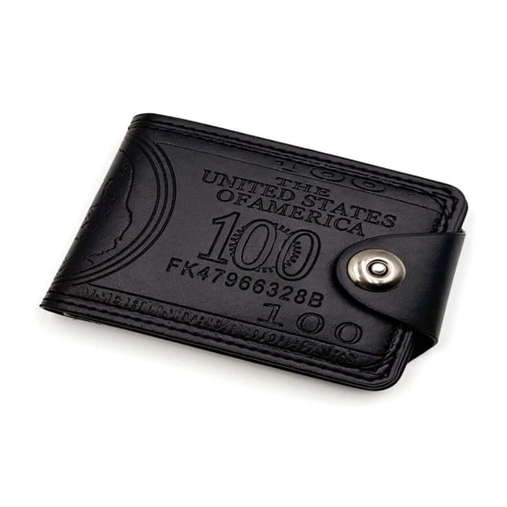 Ckraxd Men's Wallet Credit Card Holder Money Clip Small Multi-Card Organizer Soft Leather Compact Design for Daily Use