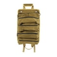 thumbnail image 1 of Ckraxd Multi-Functional Roll-Up Canvas Tool Storage Bag Large Capacity 5-Zipper Pockets Outdoor Electrician Carpenter Tool Bag Easy to Hang, 1 of 6