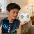 thumbnail image 1 of Ckraxd Portable Bluetooth Speaker, Football-Themed Speaker, Outdoor Bluetooth Music Player, Wireless Speaker with Colorful Lights, Perfect for Parties and Events, 1 of 6