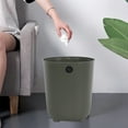 Ckraxd Portable Plastic Trash Cans for Home, Lidless Indoor Garbage