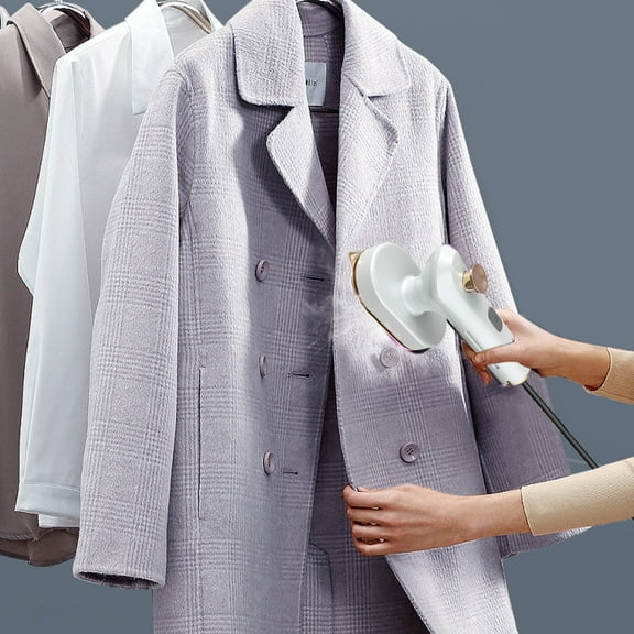 Ckraxd Portable Travel Garment Steamer - Handheld Clothing Iron for Powerful Wrinkle Removal on the Go