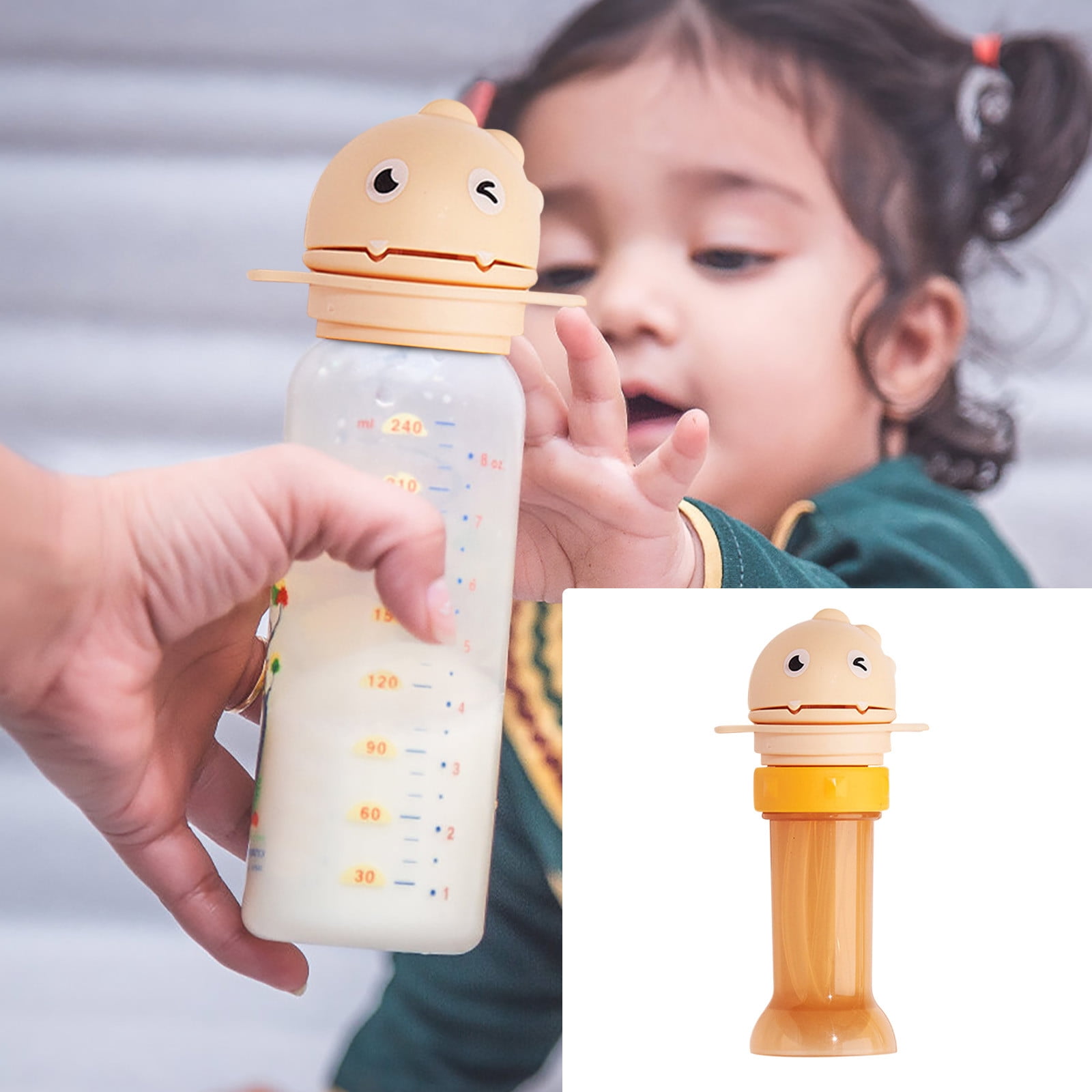 Ckraxd Portable Water Dispenser with AntiChoke Straw Cap, Hygienic