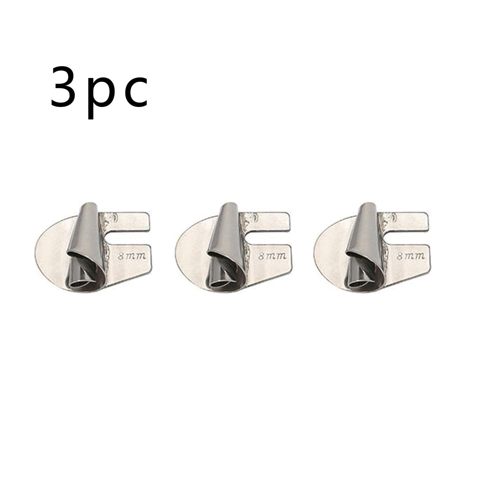 Ckraxd Sew Rolled Hem Attachment for Sewing Machines, Stainless Steel