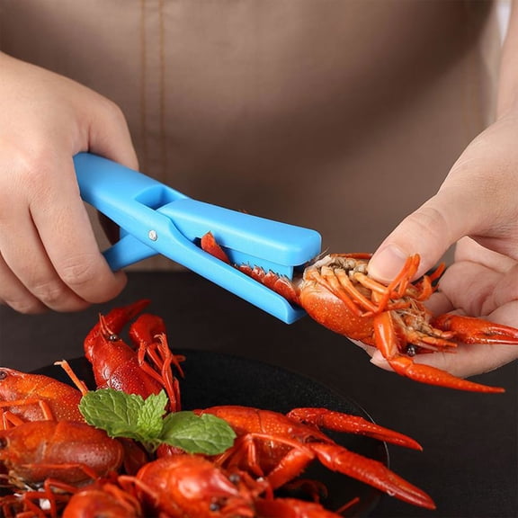 Ckraxd Shrimp Peeling Tool, Lobster Sheller, Shellfish Peeling Tool, Back Cutting Tool, Seafood Shell Removing Tool, Perfect for Crawfish and Shrimp Dishes, Easy to Use and Clean