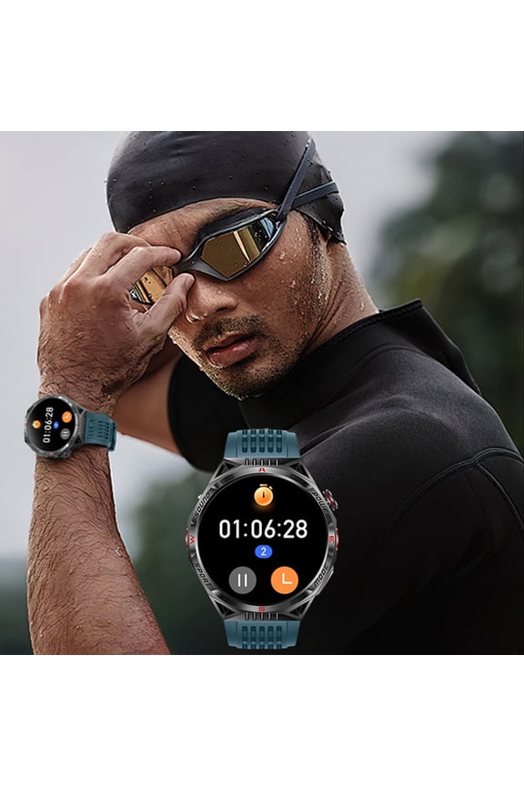 Smart Sports Watch Bluetooth Calling Waterproof Multisport Fitness Tracker with Custom Dials and Long Battery Life for Outdoor Activities