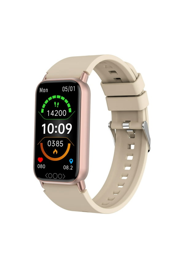 Smart Watch with Stainless Steel Strap, High-Res Screen & Multi-Sport Modes, Bluetooth Calling & Remote Care Features