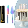 thumbnail image 1 of Ckraxd Stainless Steel Cutlery Set with Cake Knife and Server for Elegant Dining and Perfect Gifts, 1 of 3