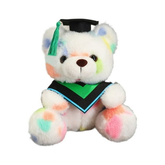 Ckraxd Super Soft Graduation Plush Bear - Perfect Gift for Girls, Comforting Toy and Decorative Keepsake
