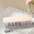 thumbnail image 1 of Ckraxd Transparent Cable Organizer Box with Lid - 8 Compartment Storage for Cords and Accessories - Easy Tidy Solution for Home or Office, 1 of 5