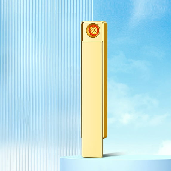Ckraxd USB Rechargeable Long Wire Lighter Windproof Portable Compact Igniter Safe Design for Lighting Candles, Grills, and More