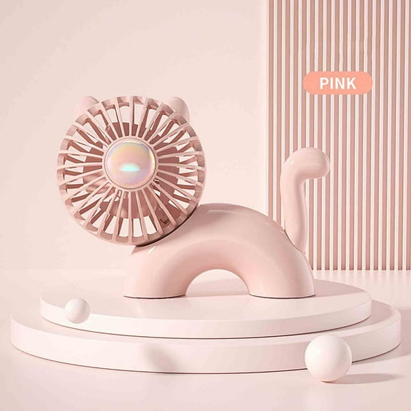 Ckraxd USB Rechargeable Mini Handheld Fan with Adjustable Wind Speed for Portable Cooling on the Go