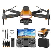 Ckraxd Ultimate Drone Experience: High-Performance Brushless Motor Quadcopter with Triple Cameras, Electric Adjustment, Wind Resistance, Gesture Control, and FPV - Perfect for Adults and Beginners