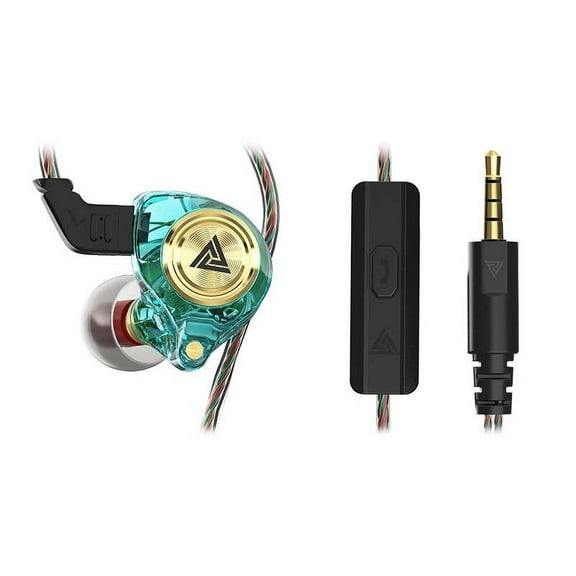 Ckraxd Wired Earphones In Ear Stereo Earbuds with Remote Control for Mobile Phones, Comfortable Fit, Noise Isolation, 2-Pack