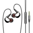 thumbnail image 1 of Ckraxd Wired Gaming Headset with Microphone, In-Ear Design, 10mm Subwoofer, Noise-Canceling, Compatible with Mobile, PC, and Tablets, 1 of 1
