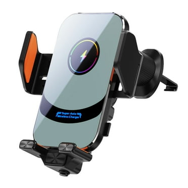 Ckraxd Wireless Charging Car Mount with Fast Charge, Intelligent Induction Car Phone Charger Bracket, Universal Wireless Charging Car Navigation Bracket