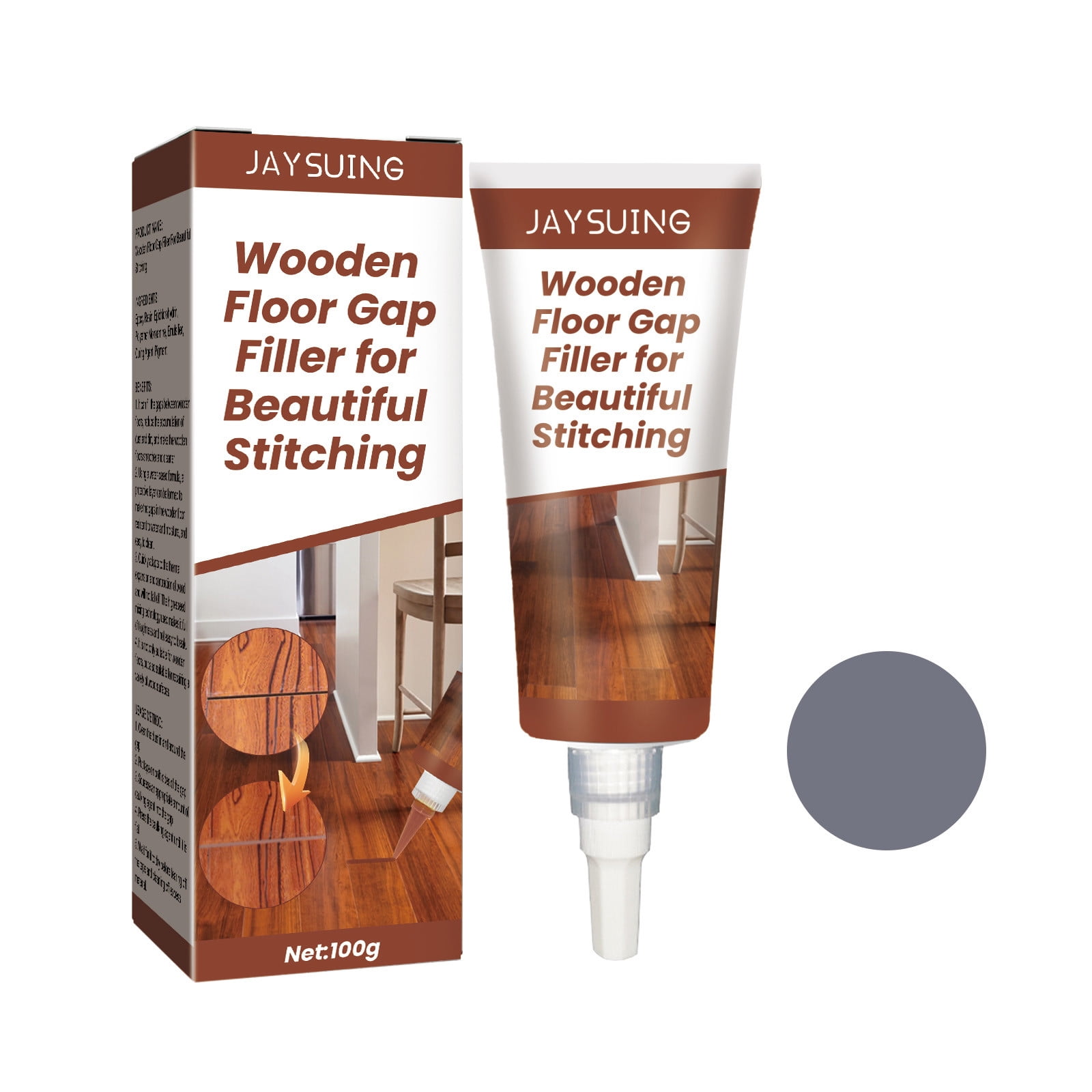 Ckraxd Wood Floor Seam Filler for Perfect Stitching Finish Easy, Cost