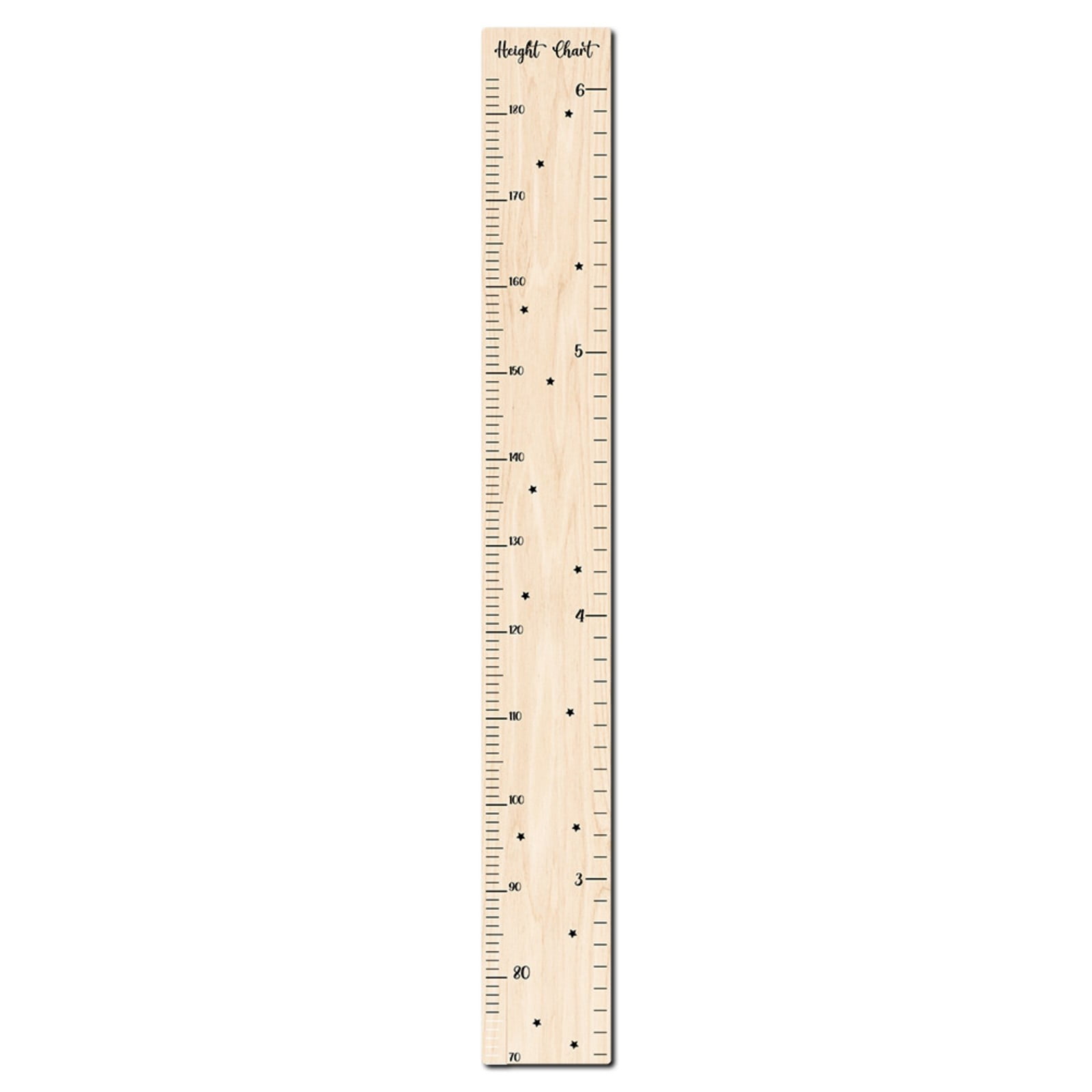 First Girl Ruler Ckraxd Wooden Kids Growth Chart Ruler for Boys and Girls, Stylish ...
