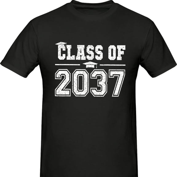 Cl Of 2037 Grow With Me Graduation First Day Of School T-S1Hirt