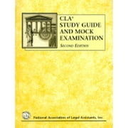 Pre-Owned Cla Study Guide and Mock Examamination (Paperback) 0766803929 9780766803923