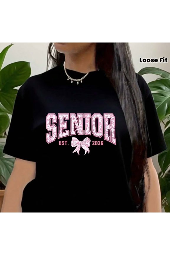 Cla1ss Of 2026 Senior S1Hirt O1fficially A Senior Mast First Day T-S1Hirt Graduation Year T1EE High School Back To School S1Hirt