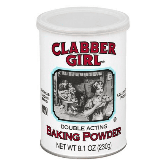 Clabber Girl Double Acting Baking Powder, 8.1 oz (Pack of 16)