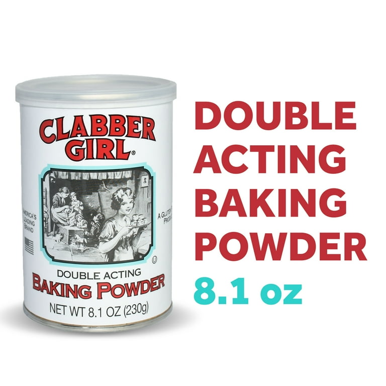 Clabber Girl Double Acting Baking Powder, 8.1 oz.